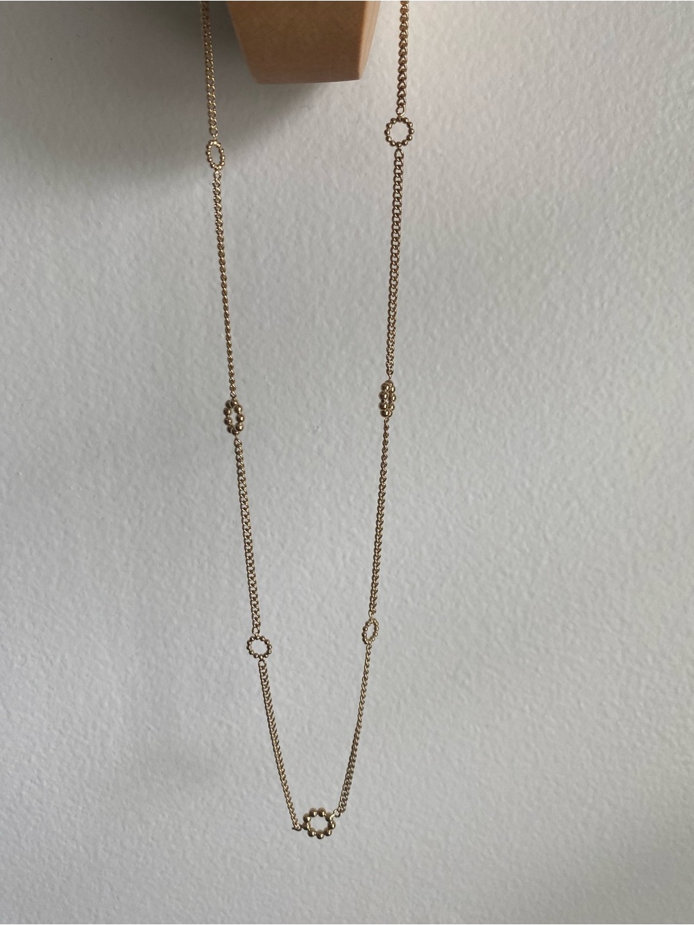 Olivia Burton Delicate Gold Circle Bead Necklace - Women's Jewelry